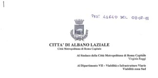 Marini sollecita ancora Città Metropolitana per strade dissestate letteramarini