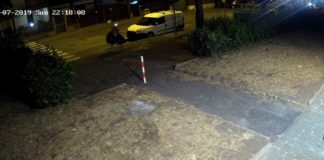 Altro incivile dei rifiuti colto dalle telecamere a Pavona roma1