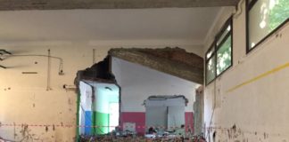 Demolita la palestra della scuola Croce di Grottaferrata lavori_scuola_croce