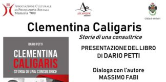 Memoria ‘900 presenta volume su Clementina Caligaris caligaris