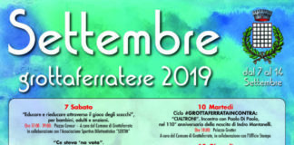 Settembre Grottaferratese al via dal Parco Traiano manifesto