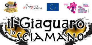 Il Giaguaro e lo Sciamano, un nuovo progetto targato Quintaprima e Frascati Scienza locandina