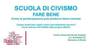 Dal 28 settembre a Genzano la Scuola di civismo scuola_civismo