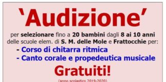 Audizioni musicali per bambini a Frattocchie audizioni