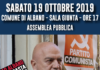 Bruno Valentini si candida a sindaco di Albano valentini_rizzo