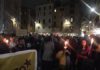Pd Marino alla fiaccolata solidale per i curdi pantheon_fiaccolata