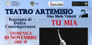 Torna la danza contemporanea al Teatro Artemisio Volontè locandina