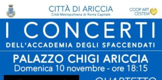 Ariccia, il Quartetto Guadagnini a Palazzo Chigi quartetto_guadagnini