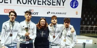 Frascati Scherma, fiorettisti terzi nel circuito U17 a Budapest u17_frascati_scherma