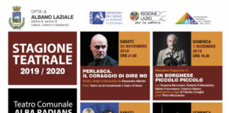 Via alla stagione teatrale all’Alba Radians di Albano locandina