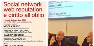 De Gioia e Orlando al convegno sui social all’Istituto Jemolo convegno