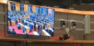 Ai Pratoni la consegna delle bandiere della Comunità Europea dello Sport grottaferrata_aces_castelli2020_bruxelles