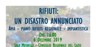 Fdi organizza il convegno Rifiuti un disastro annunciato convegno