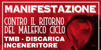 Corteo per dire no alla riapertura della discarica di Roncigliano locandina