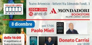 Grande festa per i 15 anni della Mondadori a Velletri manifesto