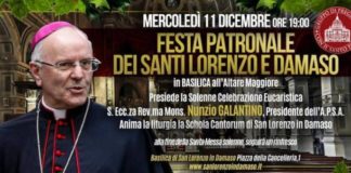 Partecipazione per la festa della Chiesa dei Santi Lorenzo e Damaso festa_patronale_chiesa_san_lorenzo_damaso