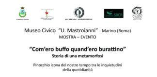 A Marino mostra su Pinocchio fino al 12 gennaio locandina