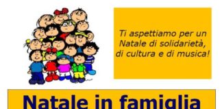 Natale in famiglia a Frattocchie il 22 dicembre volantino