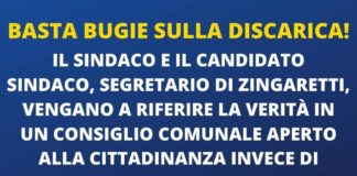 Nobilio chiede consiglio comunale aperto sulla discarica locandina