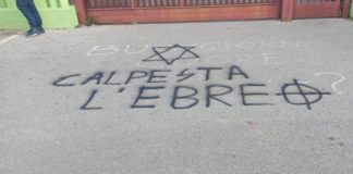 Scritte antisemite davanti a scuole Pomezia scritte_antisemite_pomezia