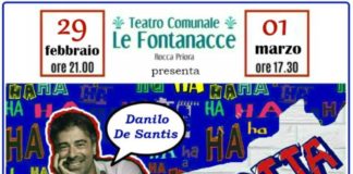 La strana cotta al teatro di Rocca Priora locandina