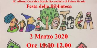 Il 2 marzo l’inaugurazione della biblioteca scolastica di Cecchina festa_biblioteca_cecchina