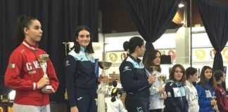 Lazio Scherma Ariccia protagonista nell’interregionale podio_paulis_guerrieri_settimelli_photo_g_ciacchi