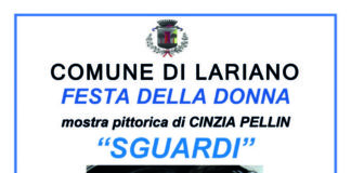 La mostra personale di Cinzia Pellin a Lariano locandina