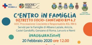A Pavona l’inaugurazione di C’entro in famiglia locandina