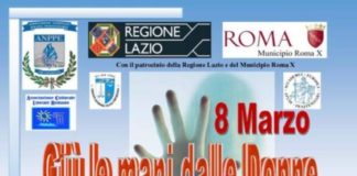 L’8 Marzo a Roma evento col giudice De Gioia locandinadegioia