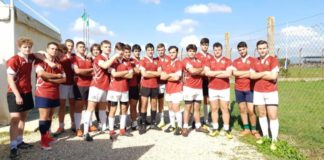 I prospetti dell’U18 del Rugby Frascati Union 1949 Arnold