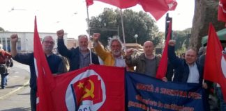 Intervento di Mauro Alboresi al congresso regionale del PCI a Marino pci