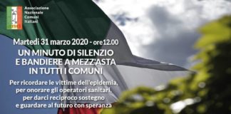 Coronavirus, comuni ricordano i caduti il 31 marzo alle 12 anci_lazio_caduti_31_03