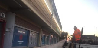 Frascati, prosegue la sanificazione delle strade sanificazione_vermicino_19_03