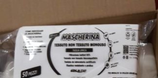 Mascherine Regione Lazio, Righini ironizza mascherine