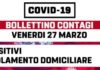 13 i casi positivi a Marino al 27 marzo bollettino_marino_27_marzo