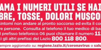 Contagi a Pomezia, ad oggi situazione stabile coronavirus_regione