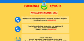 Lunedì 23 attivazione numeri utili a Marino locadina