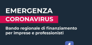 Covid19, verso finanziamento per imprese e professionisti Lazio locandina