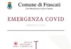 Covid, tutti i contatti di Frascati in un’unica schermata infografica
