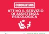 Attiva assistenza psicologica regionale all’800118800 800118800