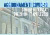 Diventano 49 i positivi di Frascati aggiornamernto_frascati_17_04