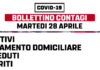 Coronavirus, 28 Aprile in chiaroscuro a Marino bollettino_28_04_marino