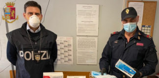 Controlli anti Covid 19 del commissariato Primavalle primavalle