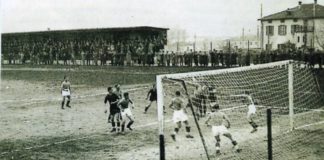 Calcio, letteratura e umorismo con Campanile campo_calcio_anni_trenta