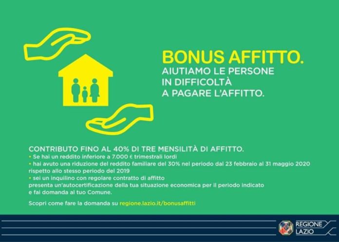 bonus_affitto_lazio