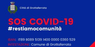 Grottaferrata, aperto conto corrente dedicato a donazioni grotta_conto_corrente_covid_19