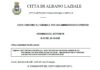 Lavori dal 25 al 29 maggio ad Albano Laziale ordinanza