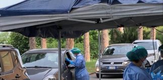 Coronavirus, bollettino della Regione Lazio del 23 Agosto tamponi_drivi_in