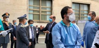 Test sierologici, visita in Gdf di Nicola Zingaretti 11_05_zingaretti_d_amato_test_sierologici_gdf